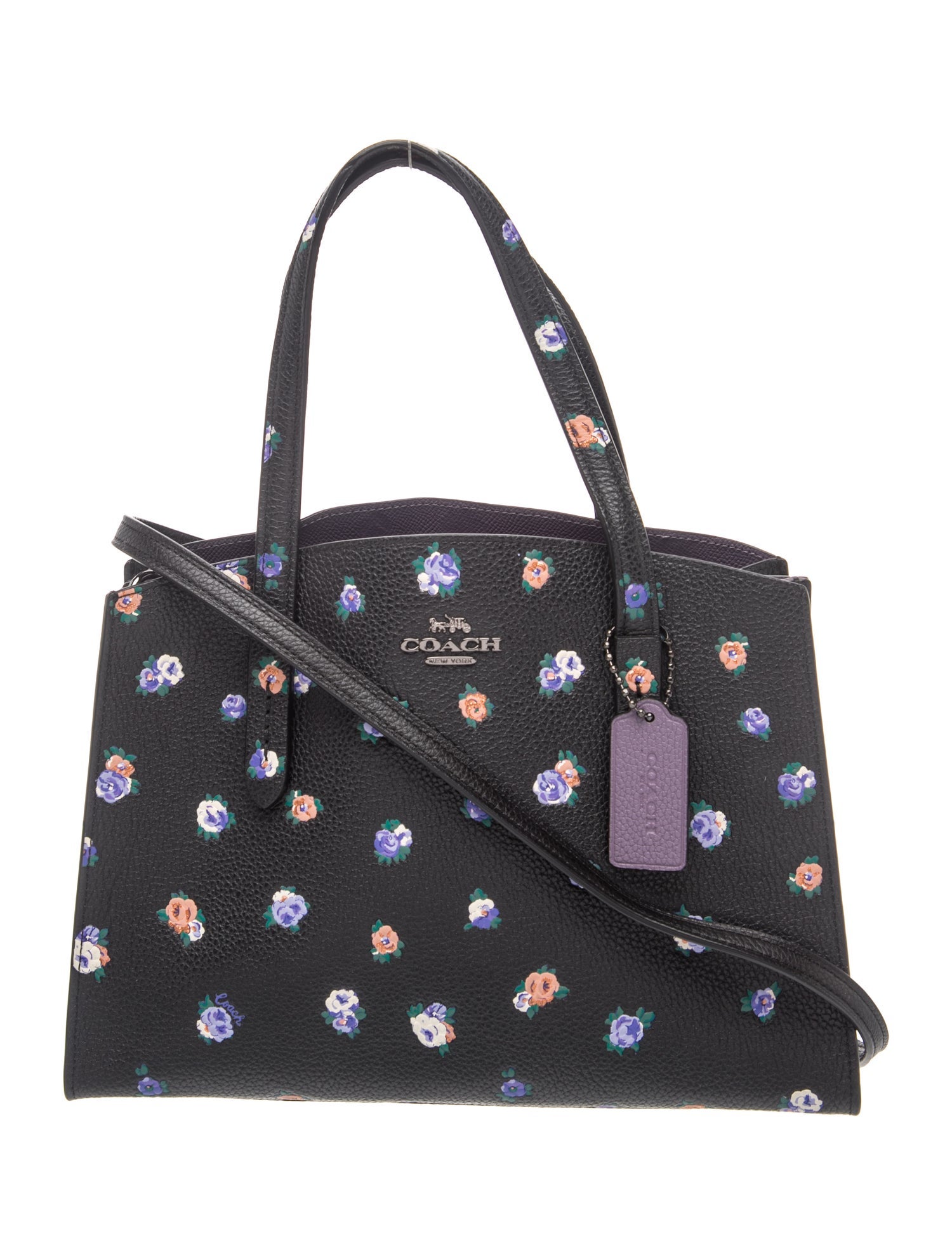Leather Top Handle Bag