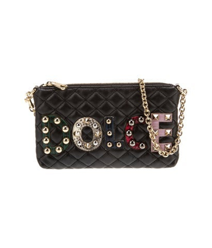 Dolce & Gabbana Gabbana Leather Shoulder Bag Small