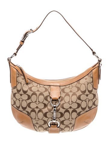 Coach Jacquard Shoulder Bag