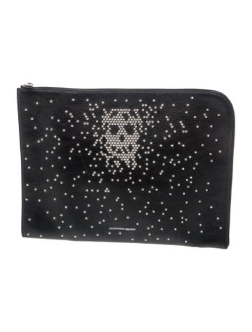 Alexander McQueen Leather Clutch