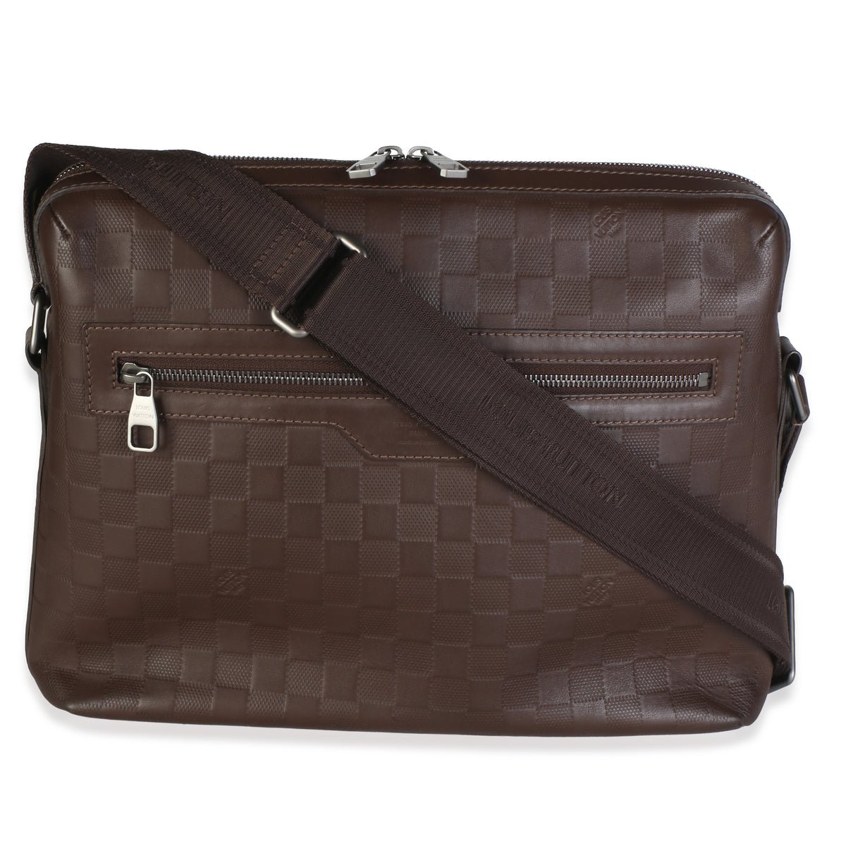 Brown Damier Infini Calypso Messenger