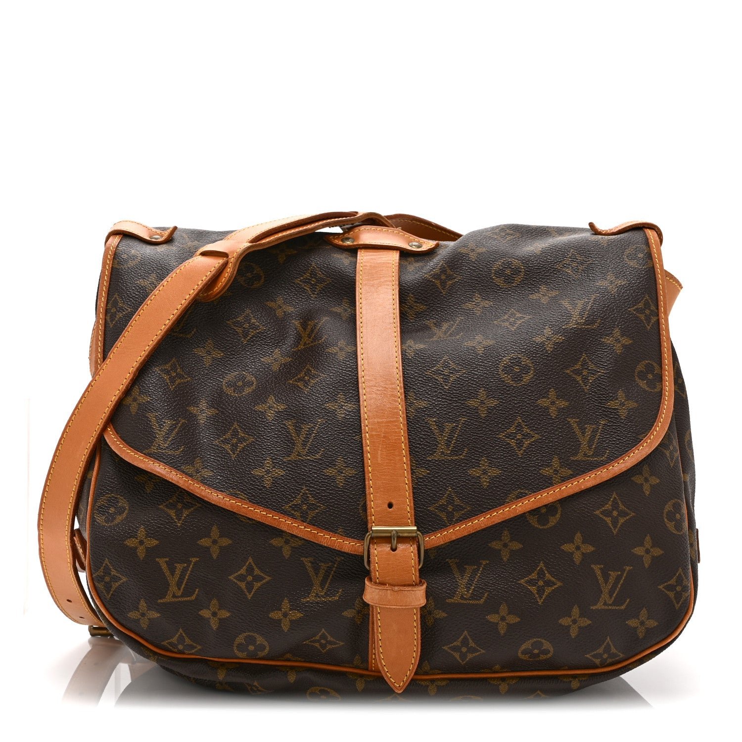 Louis Vuitton Monogram Saumur 35