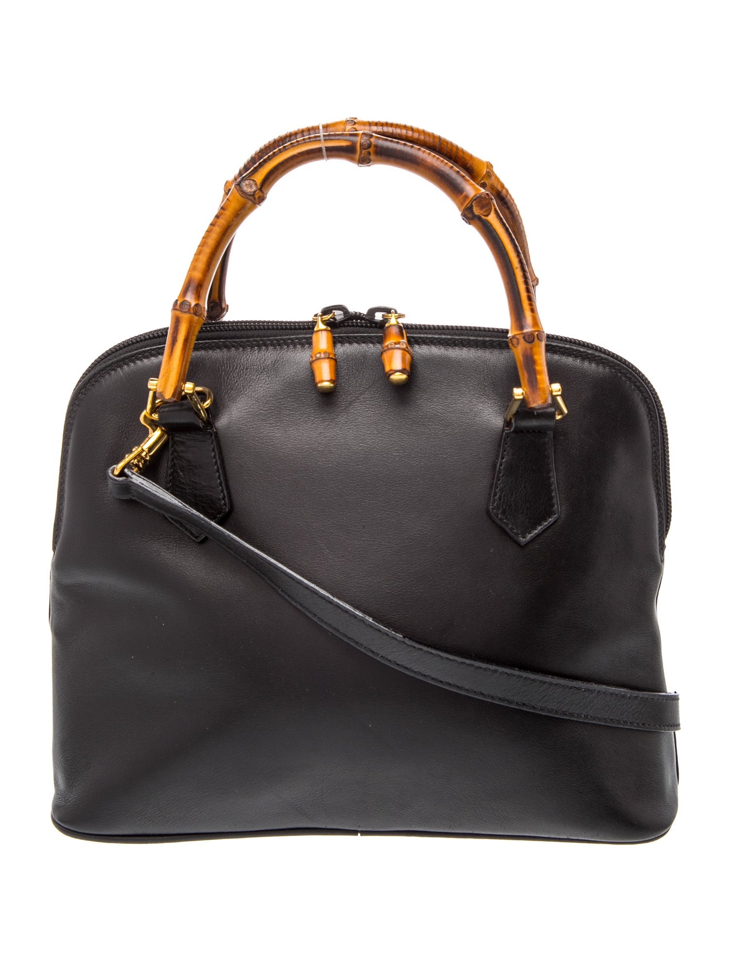 Bamboo Top Handle Bag