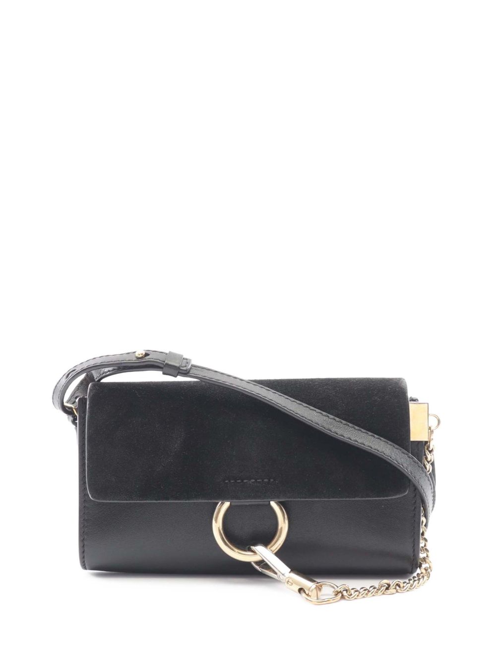 2010-2025 Mini Calfskin and Suede Faye Chain crossbody bag