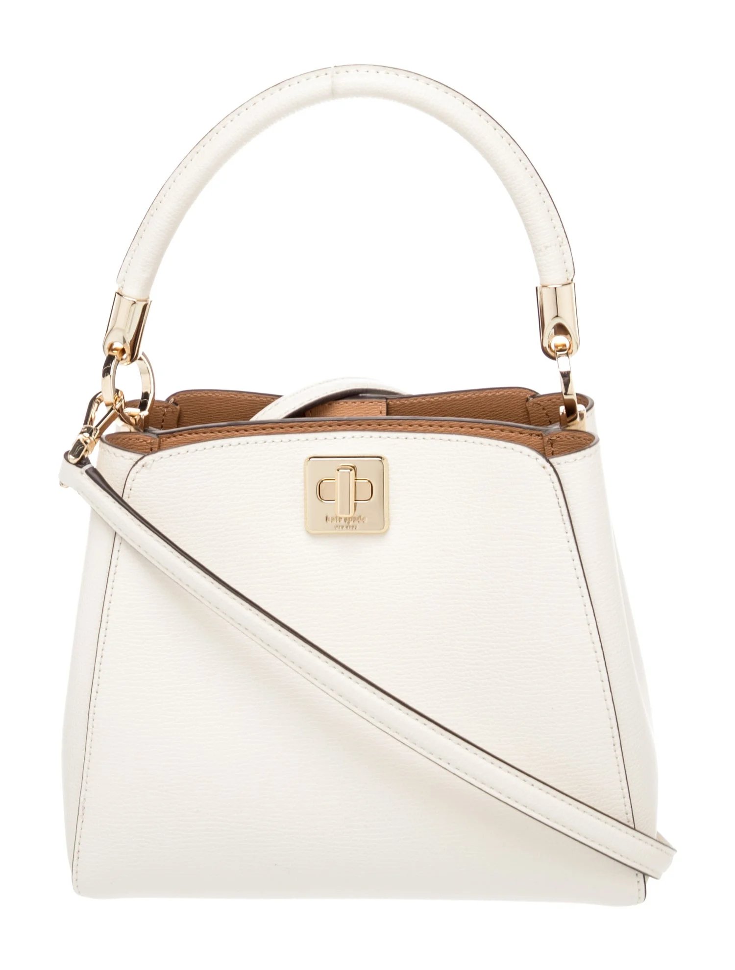Leather Top Handle Bag