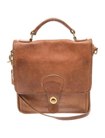 Coach Leather Shoulder Bag Vintage