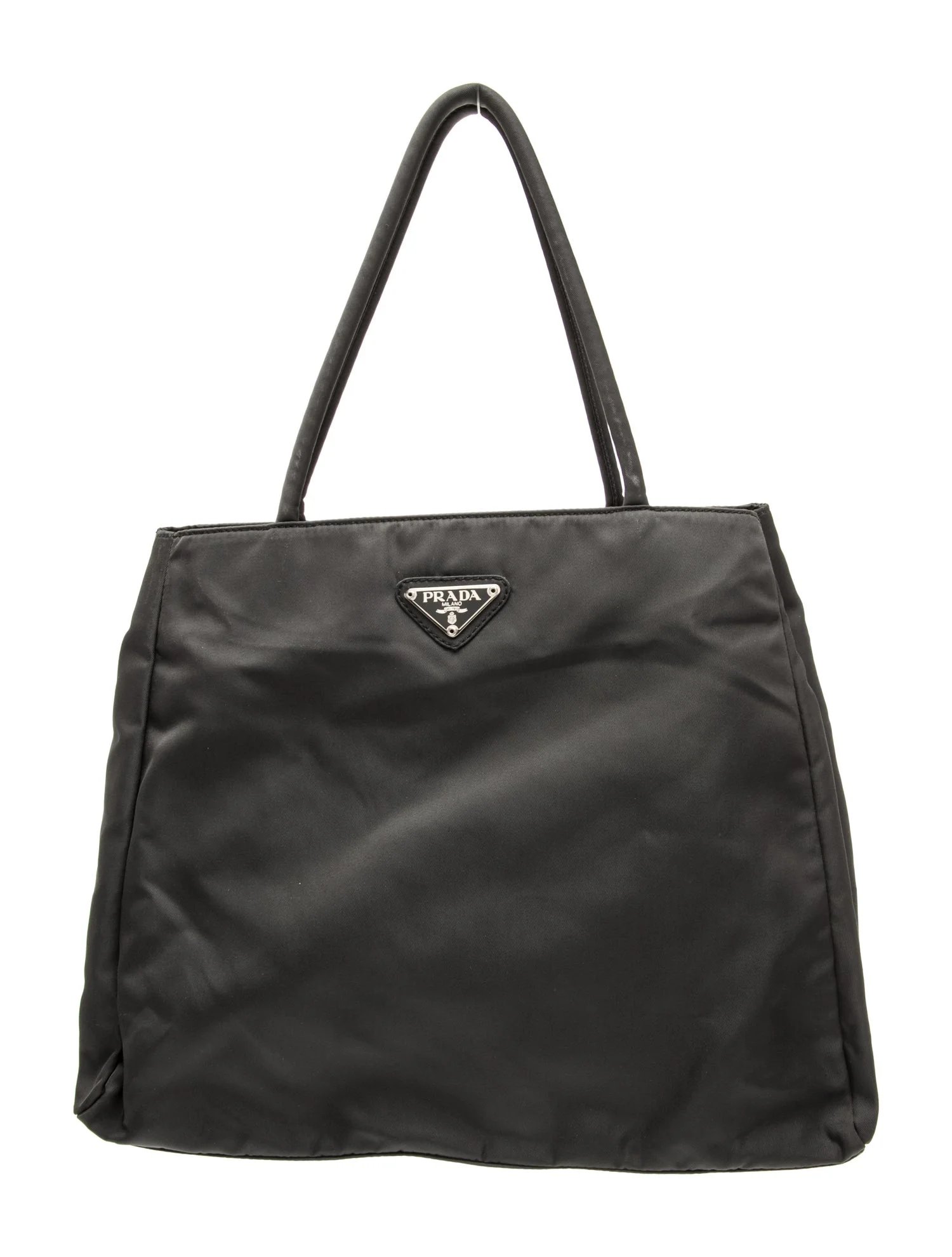 Enameled Metal Triangle Tote Vintage