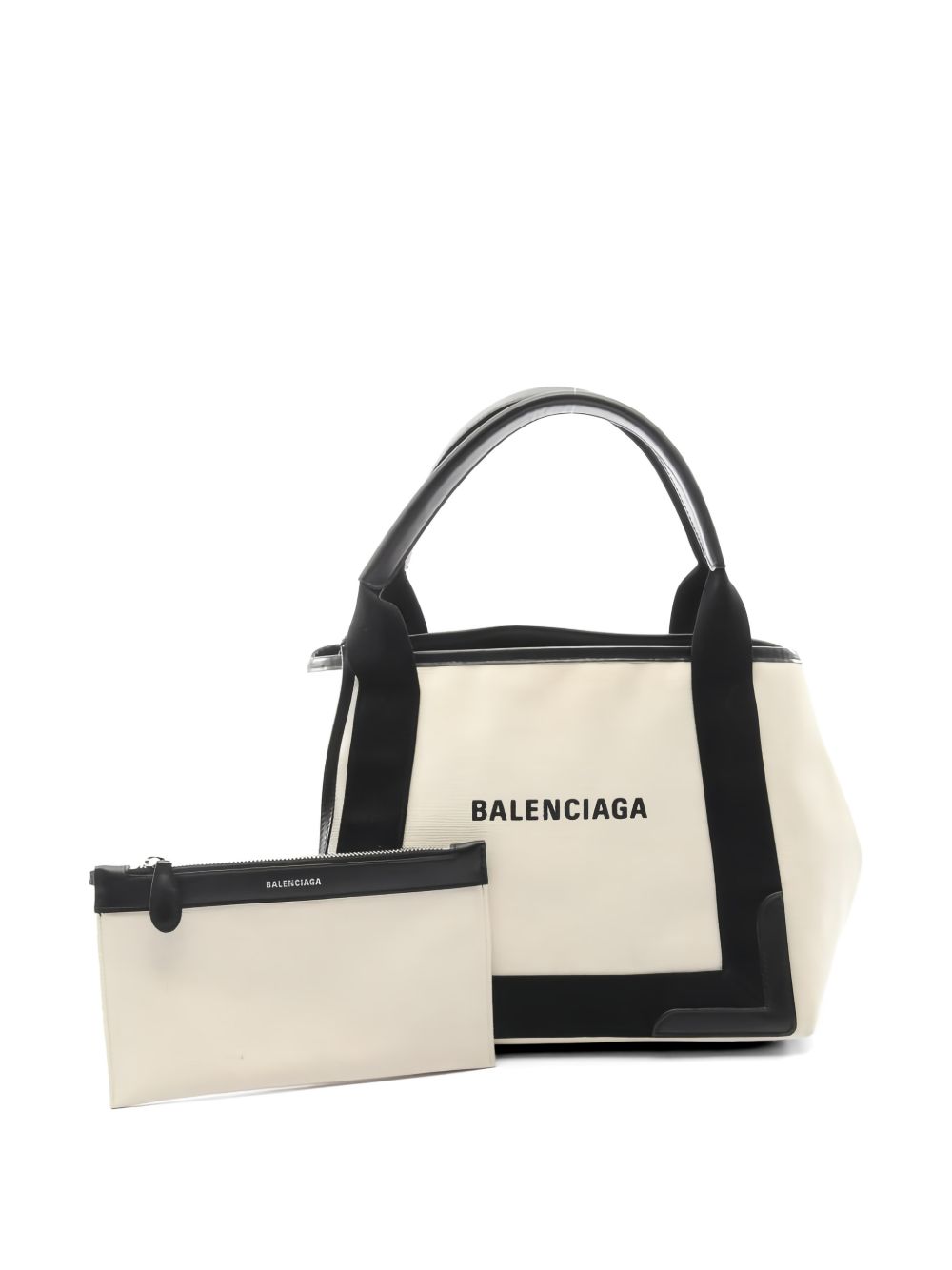 2000s S navy Cabas handbag 