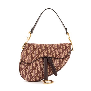 Dior Canvas Saddle Oblique