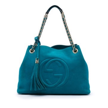 Medium Calfskin Soho Chain Tote