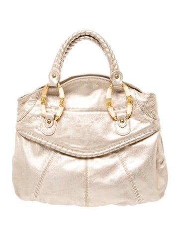 Leather Top Handle Bag Vintage