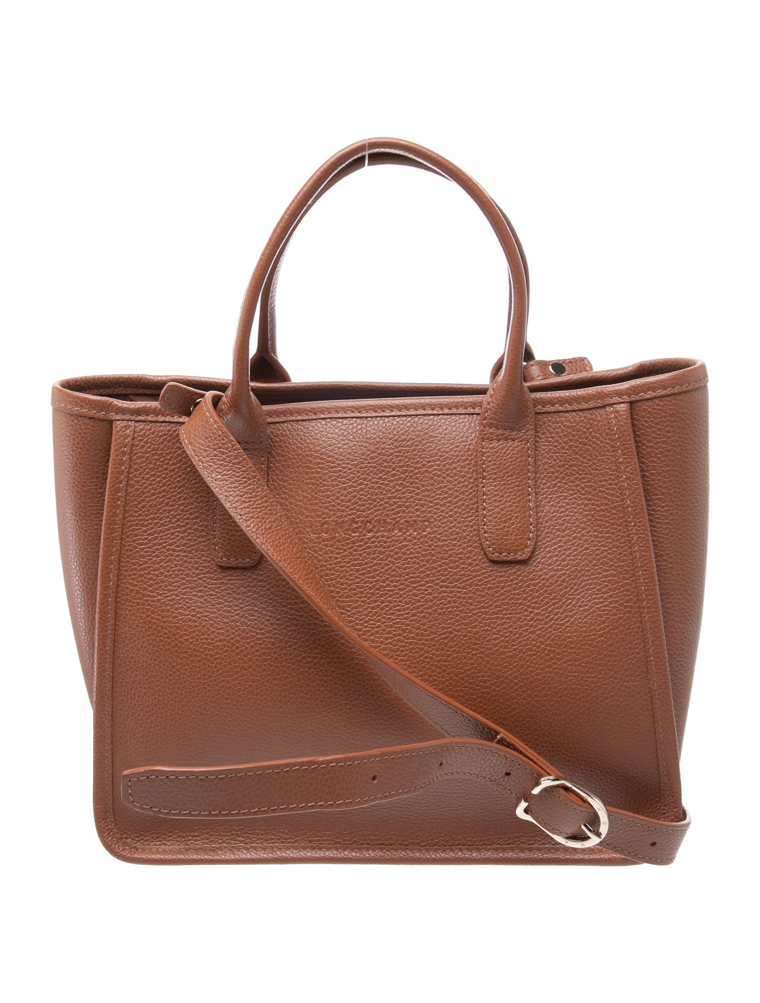 Leather Top Handle Bag