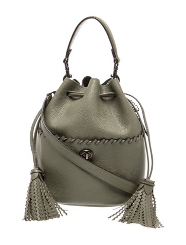 Leather Bucket Bag