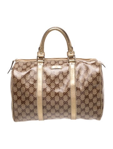 Gucci GG Crystal Boston Bag