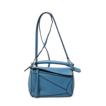 Loewe Leather Mini Puzzle Bag