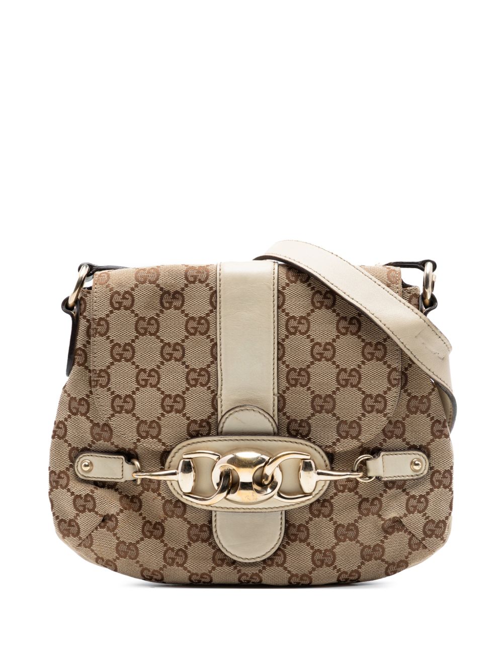 2000-2015 GG Canvas Horsebit shoulder bag