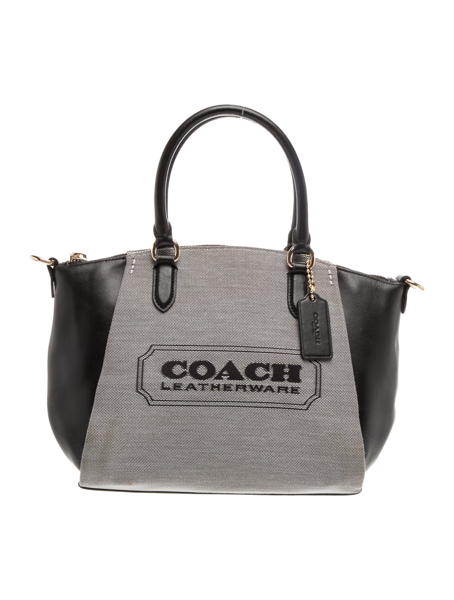 Leather Top Handle Bag
