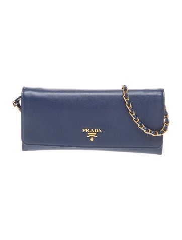 Saffiano Metal Leather Clutch