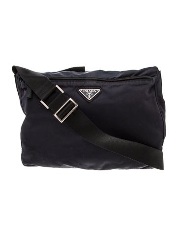 Tessuto Nylon Messenger Bag