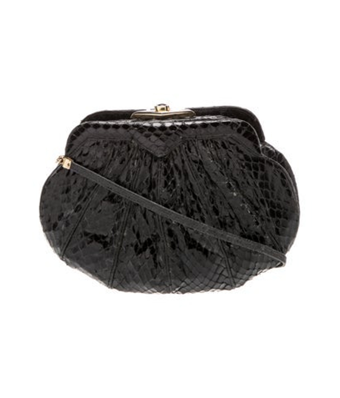Judith Leiber Leiber Snakeskin Crossbody Bag