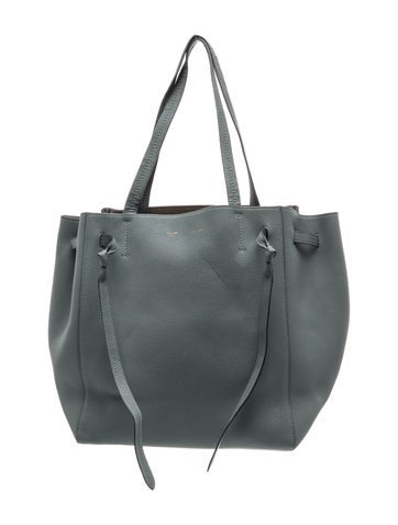 Leather Cabas Phantom w/Belt Small