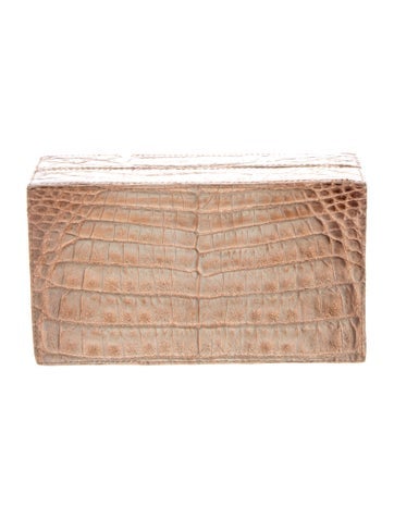 Nancy Gonzalez Crocodile Clutch