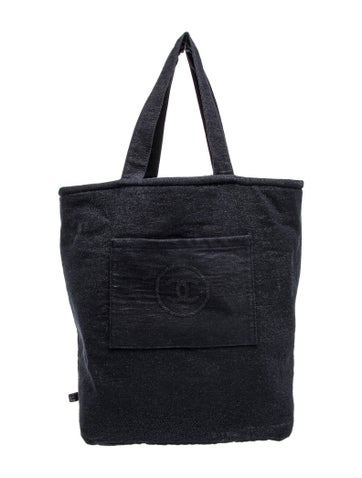 CC Terry Cloth Reversible Beach Tote