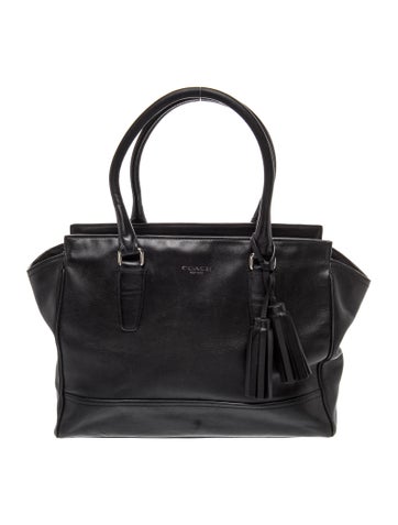 Leather Top Handle Bag