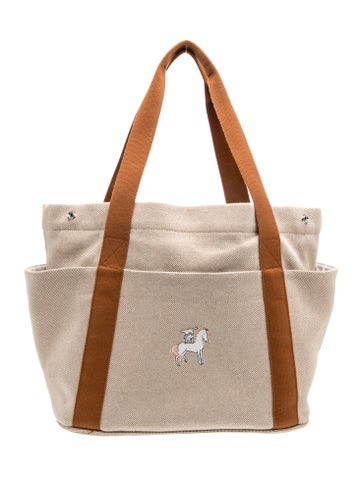 Toile Bride-A-Brac Cabriole Nappy Bag w/Insert & Changing Pad