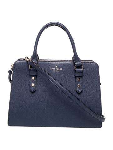 Leather Top Handle Bag