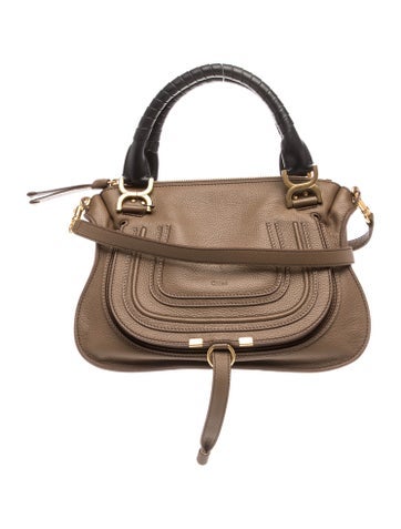 Leather Top Handle Bag w/ Tags