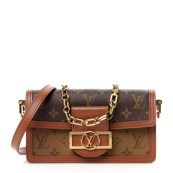 Louis Vuitton Reverse Monogram Dauphine Mini East West