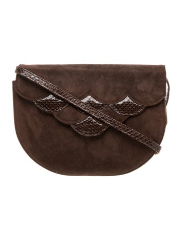 Suede Crossbody Bag