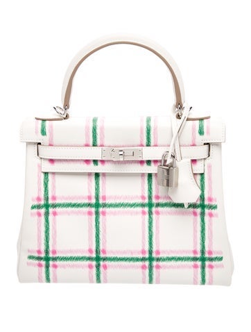 Hermes 2025 Swift Tartan Kelly Retourne 25
