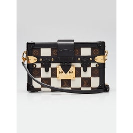 Louis Vuitton Monogram Damier Tressage Petite Malle Bag