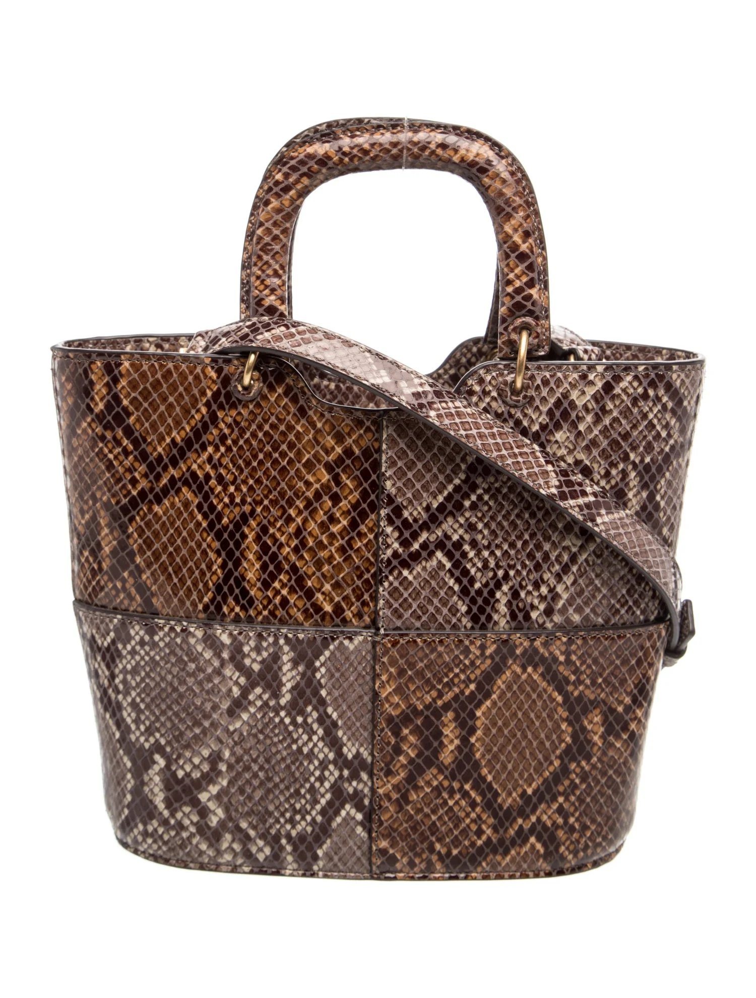 Patent Leather Top Handle Bag