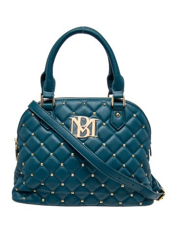 Leather Top Handle Bag w/ Tags