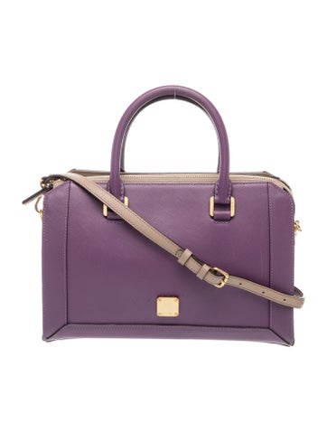Leather Top Handle Bag