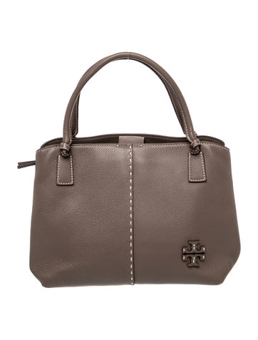 Leather Top Handle Bag