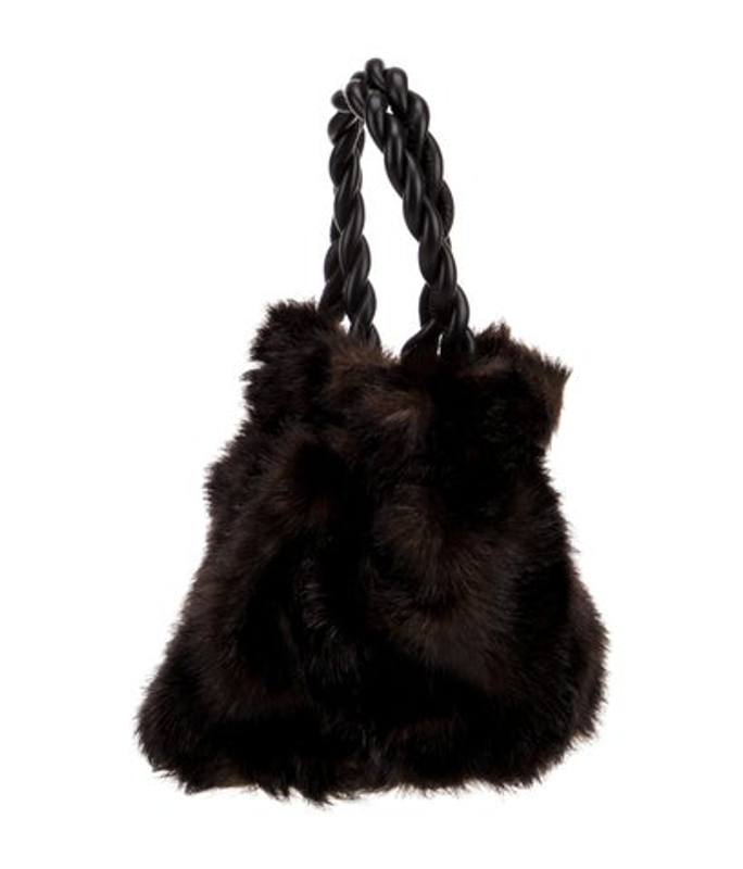 Staud Fur Bucket Bag