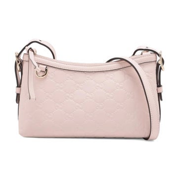Leather Guccissima Shoulder Bag