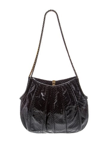 Patent Leather Shoulder Bag
