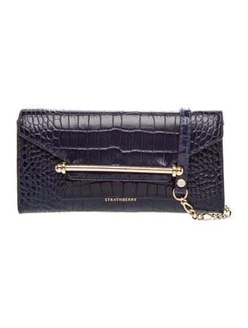 Strathberry Embossed Leather Embossed Leather Clutch