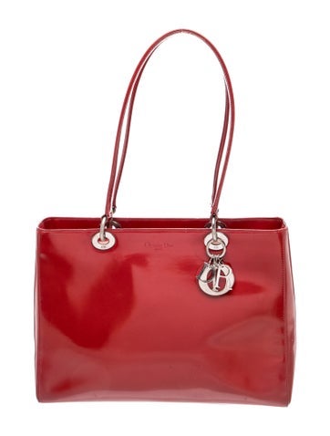 Dior Patent Leather Shoulder Bag