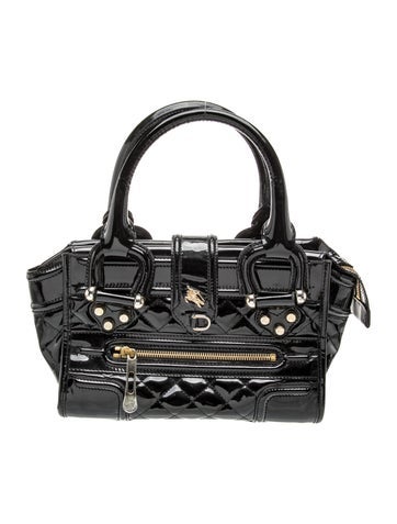 Quilted Top Handle Bag