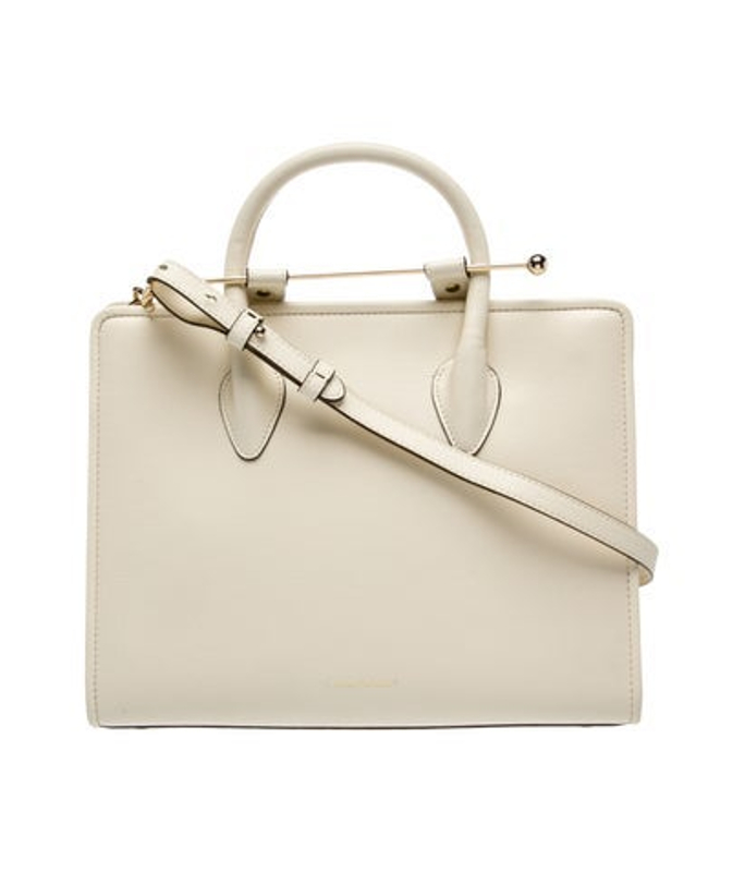 Strathberry Leather Top Handle Bag