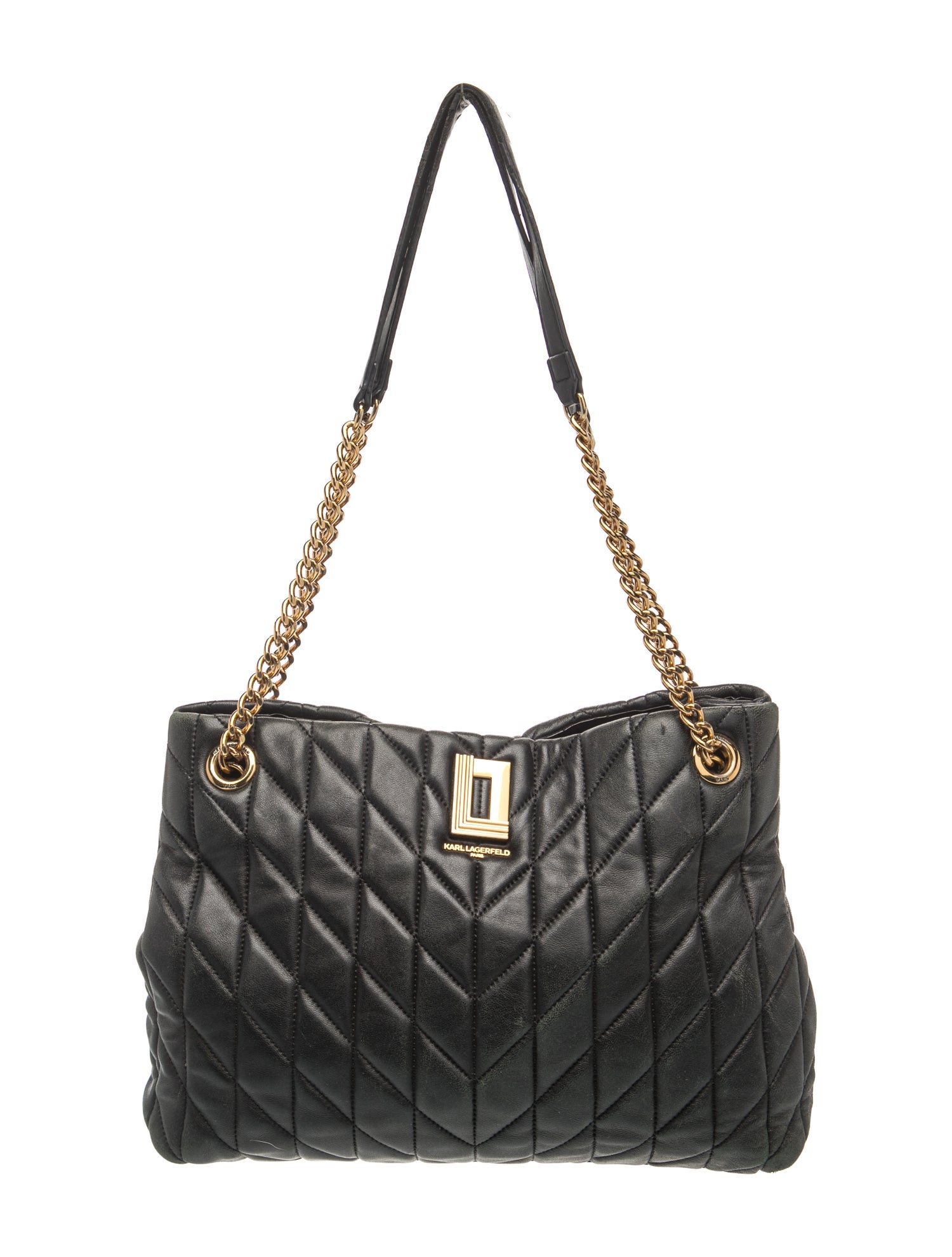 Karl Lagerfeld Leather Shoulder Bag