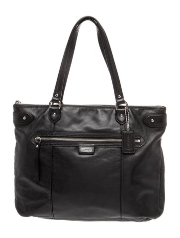 Leather Top Handle Bag