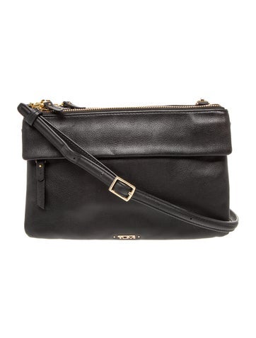 Tumi Leather Crossbody Bag