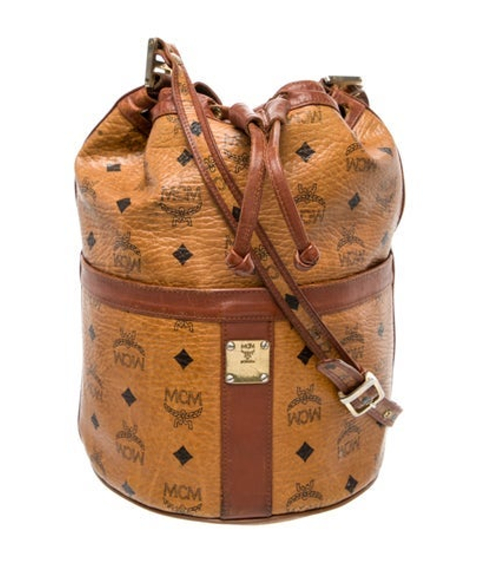 MCM Monogram Bucket Bag